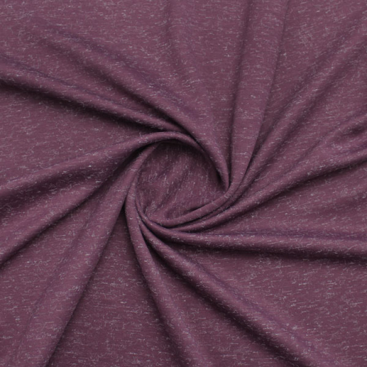 Трикотажная ткань, джерси, баклажановый цвет