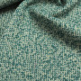 Пальтовая ткань, букле, сине-зеленый цвет