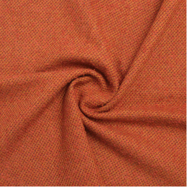 Пальтовая ткань, букле, оранжевый цвет