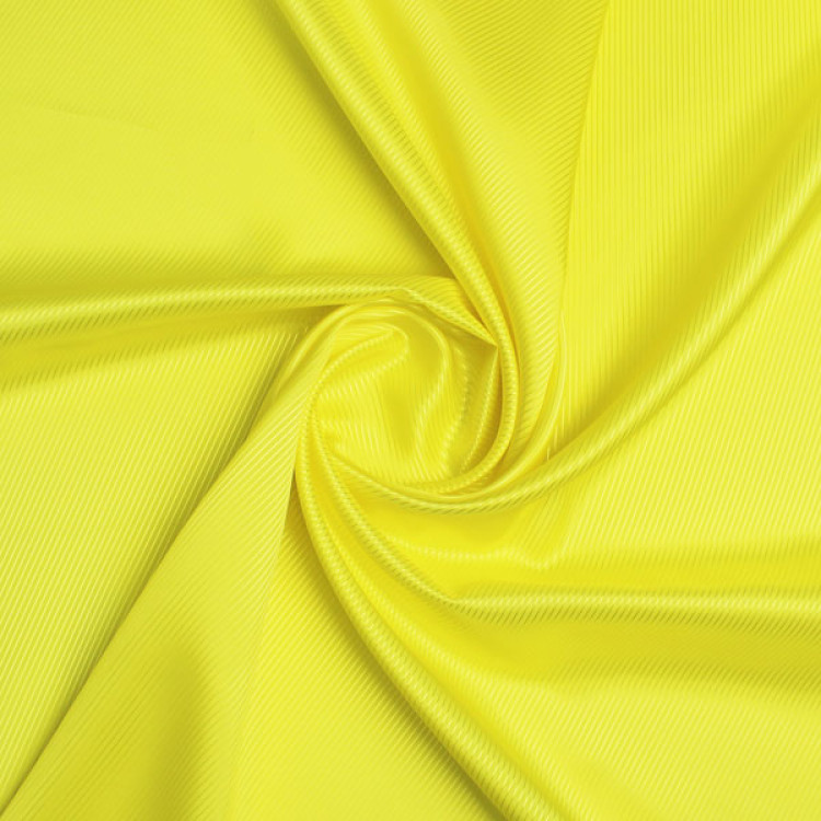 Ткань подкладочная лимонного цвета