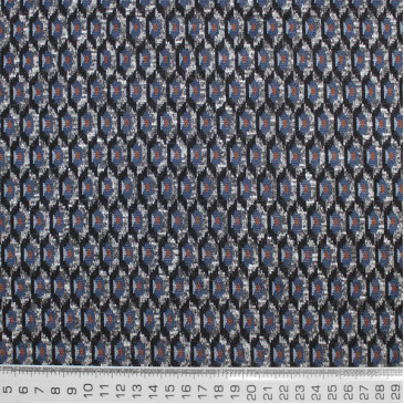 Трикотажная ткань джерси, серо-синий цвет