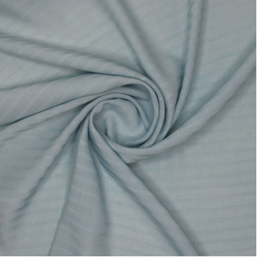 Ткань плательная серо-голубого цвета