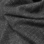 Ткань пальтовая черного цвета с белыми вкраплениями