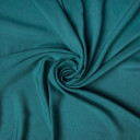 Ткань плательная темно-бирюзового цвета