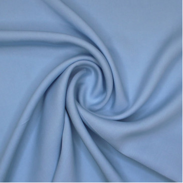 Ткань плательная насыщенного голубого цвета