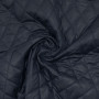 Ткань стеганная темно-синяя