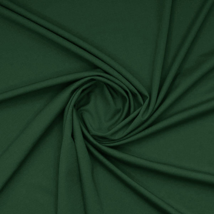 Трикотажная ткань, джерси, темно-зеленый цвет