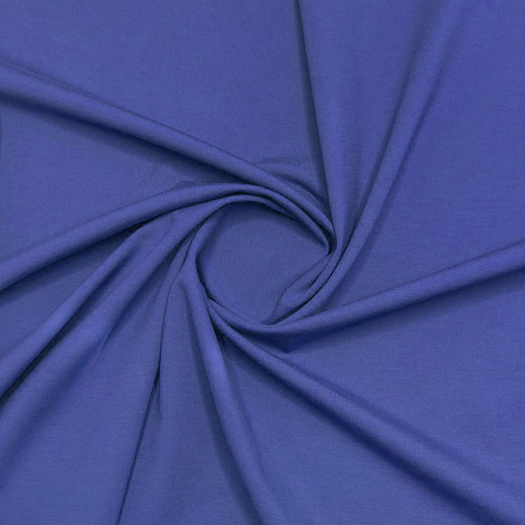 Трикотажная ткань джерси, голубой цвет
