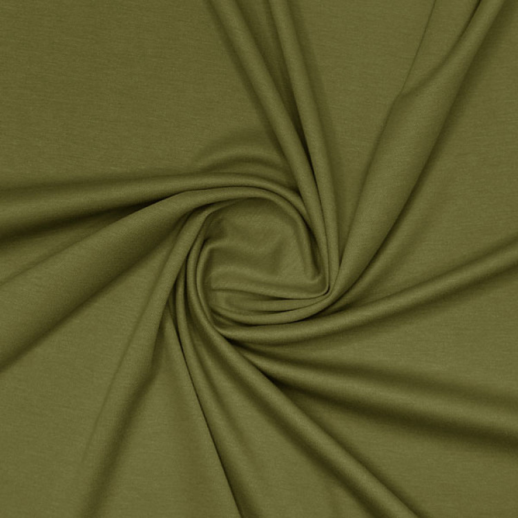 Ткань трикотажная lacosta цвета хаки