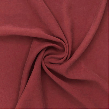 Ткань плательная красного цвета