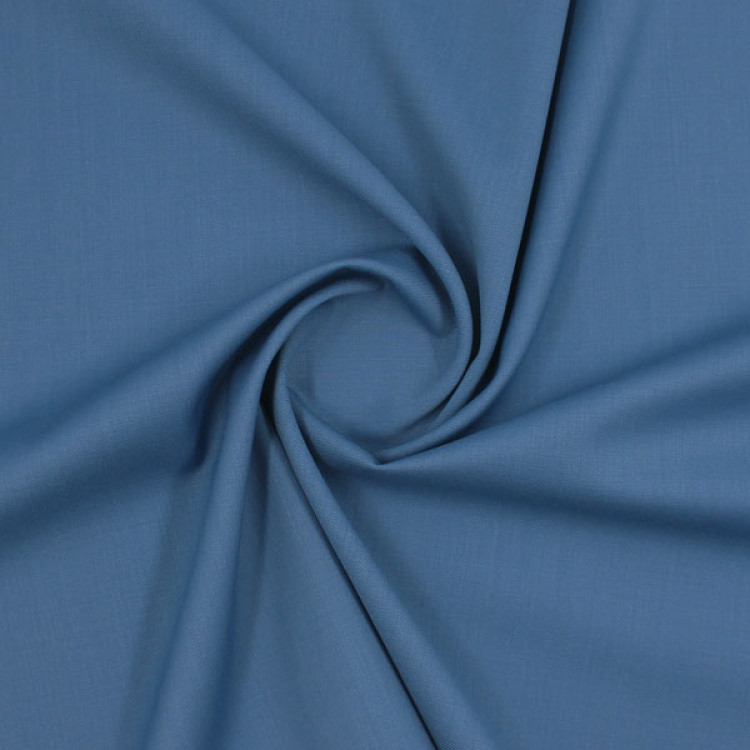 Костюмная ткань, ярко-синего цвета