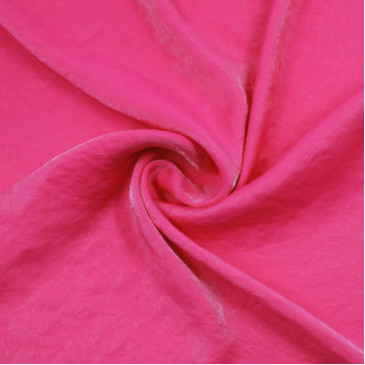 Ткань плательная ярко-розового цвета 