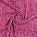 Ткань костюмная шанель, малиновый цвет