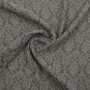 Ткань плательная серого цвета с принтом