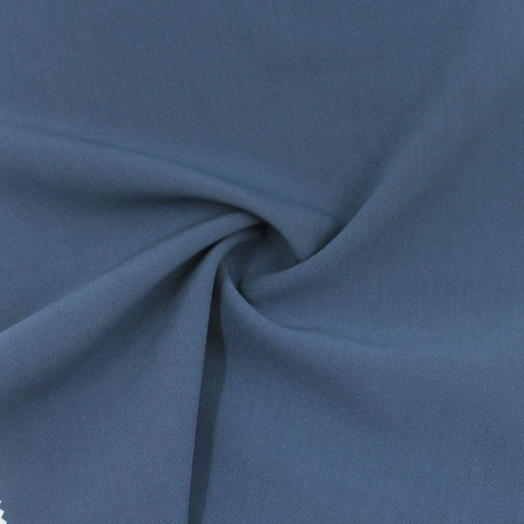 Ткань костюмная светлая сине-бирюзовая