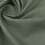 Ткань плательная цвета хаки с добавлением льна