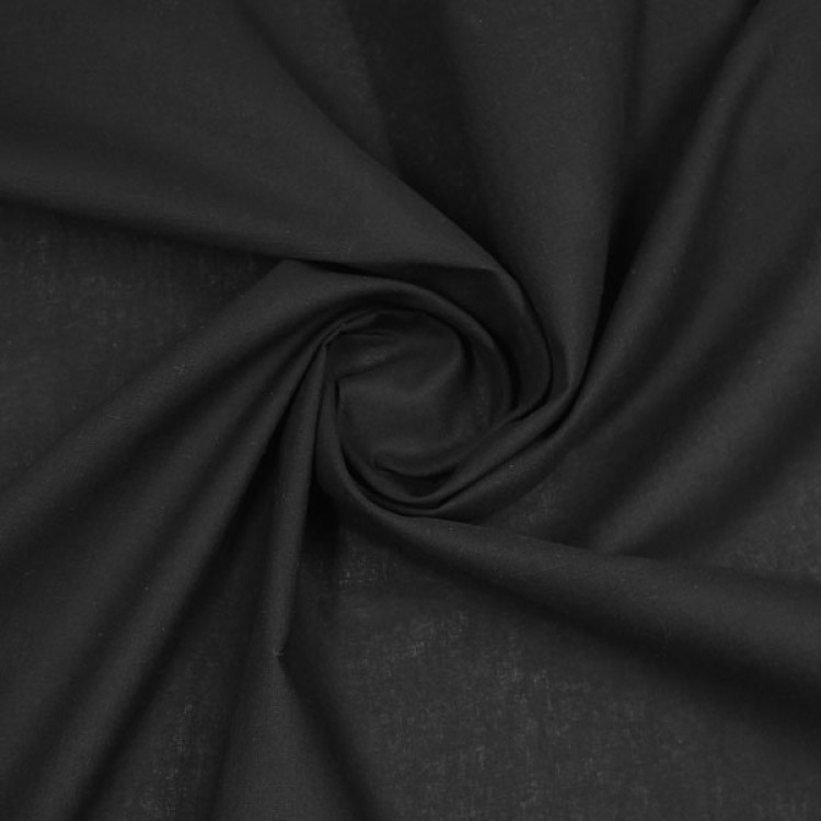 Плательная ткань, черный цвет