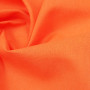 Ткань плательная неоново-оранжевого цвета