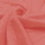 Ткань трикотаж лен персикового цвета