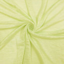 Ткань трикотаж-лен салатового цвета