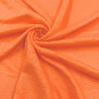 Ткань трикотаж лен ярко-оранжевого цвета