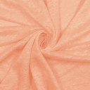 Ткань трикотаж-лен светло-персикового цвета