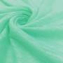 Ткань трикотаж-лен аквамаринового цвета