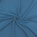 Ткань трикотаж лен синего цвета