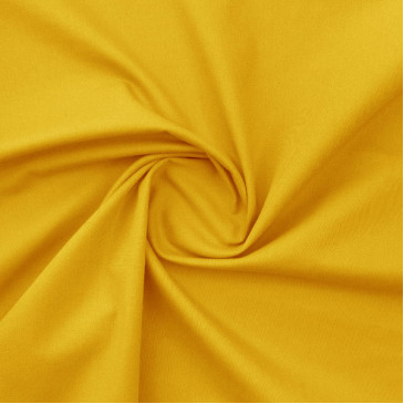 Джинсовая ткань, ярко-желтый цвет
