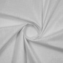 Ткань плательная белого цвета с добавлением льна