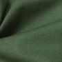 Ткань плательная темно-зеленого цвета с добавлением льна
