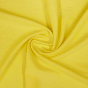 Ткань плательная лимонного цвета