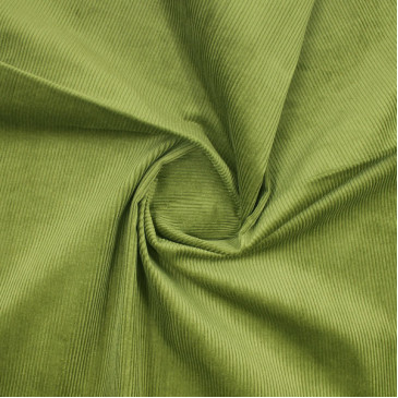 Ткань вельвет цвета зеленого яблока