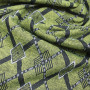 Трикотажная ткань, джерси, зеленый цвет