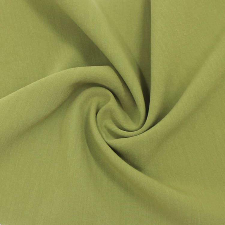 Ткань костюмная оливкового цвета 