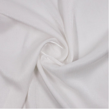 Ткань плательная белого цвета с блеском