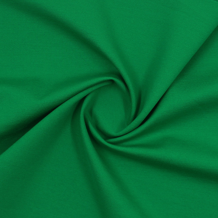Трикотажная ткань джерси, зеленый цвет