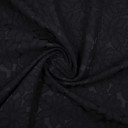 Плательная ткань, жаккард, черный цвет, 100% хлопок