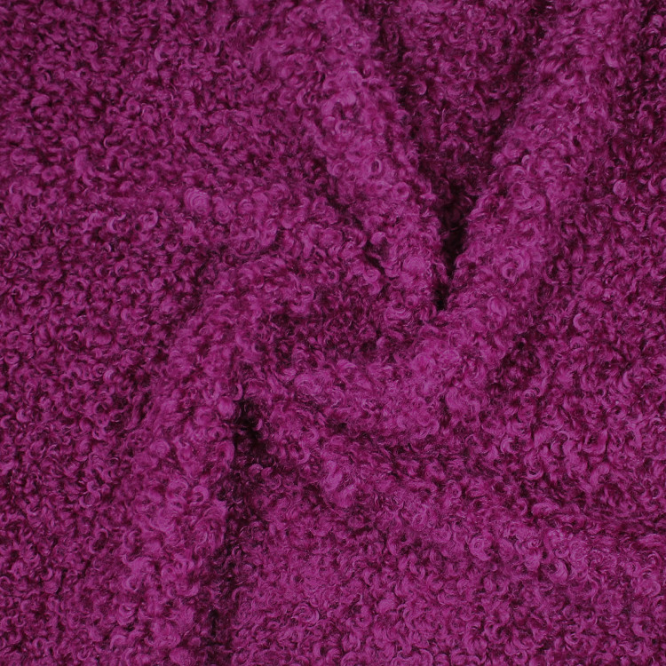 Мех искусственный, лиловый цвет