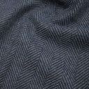 Костюмная ткань, серо-синий цвет, елочка