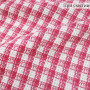 Ткань костюмная Шанель, розово-белый цвет
