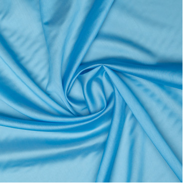 Ткань батист голубого цвета