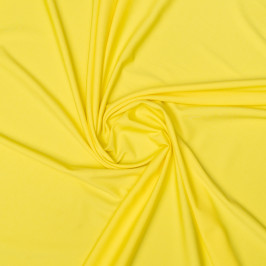 Костюмная ткань ярко-желтого цвета