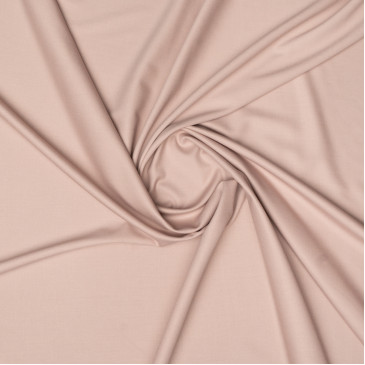Ткань костюмная бежево-розового оттенка
