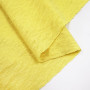 Ткань трикотаж-лен неоново-желтого цвета