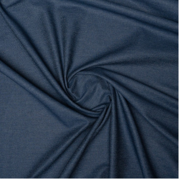 Ткань джинса темно-синего цвета