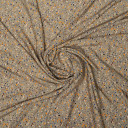 Ткань вискоза песочного цвета с пятнистым рисунком