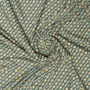 Ткань вискоза твил с геометрическим узором