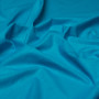 Ткань плательная ярко-бирюзового цвета с добавлением льна