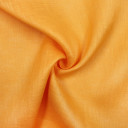 Лен 100%, ткань апельсинового цвета